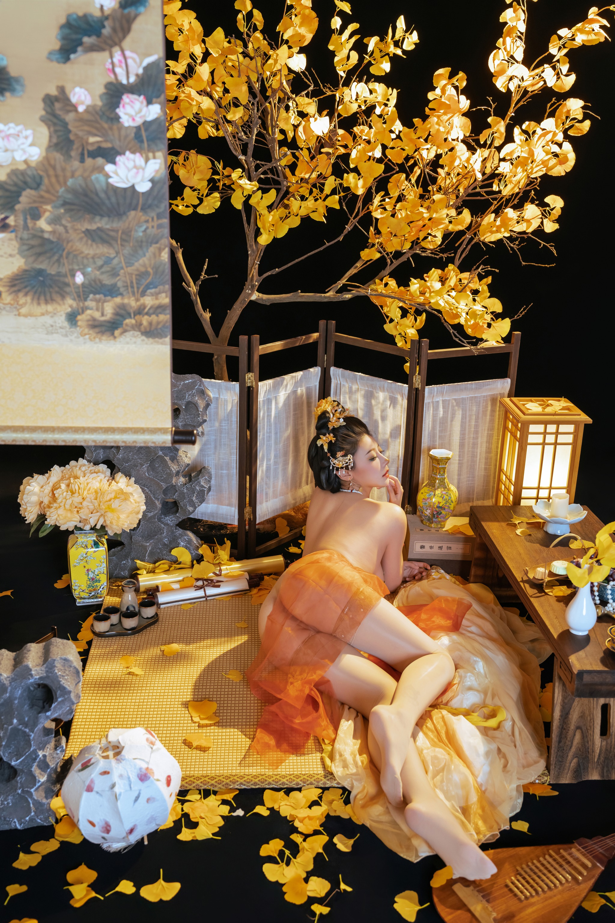 奈汐酱nice - NO.127 金笺寄月[90P]-XikXak